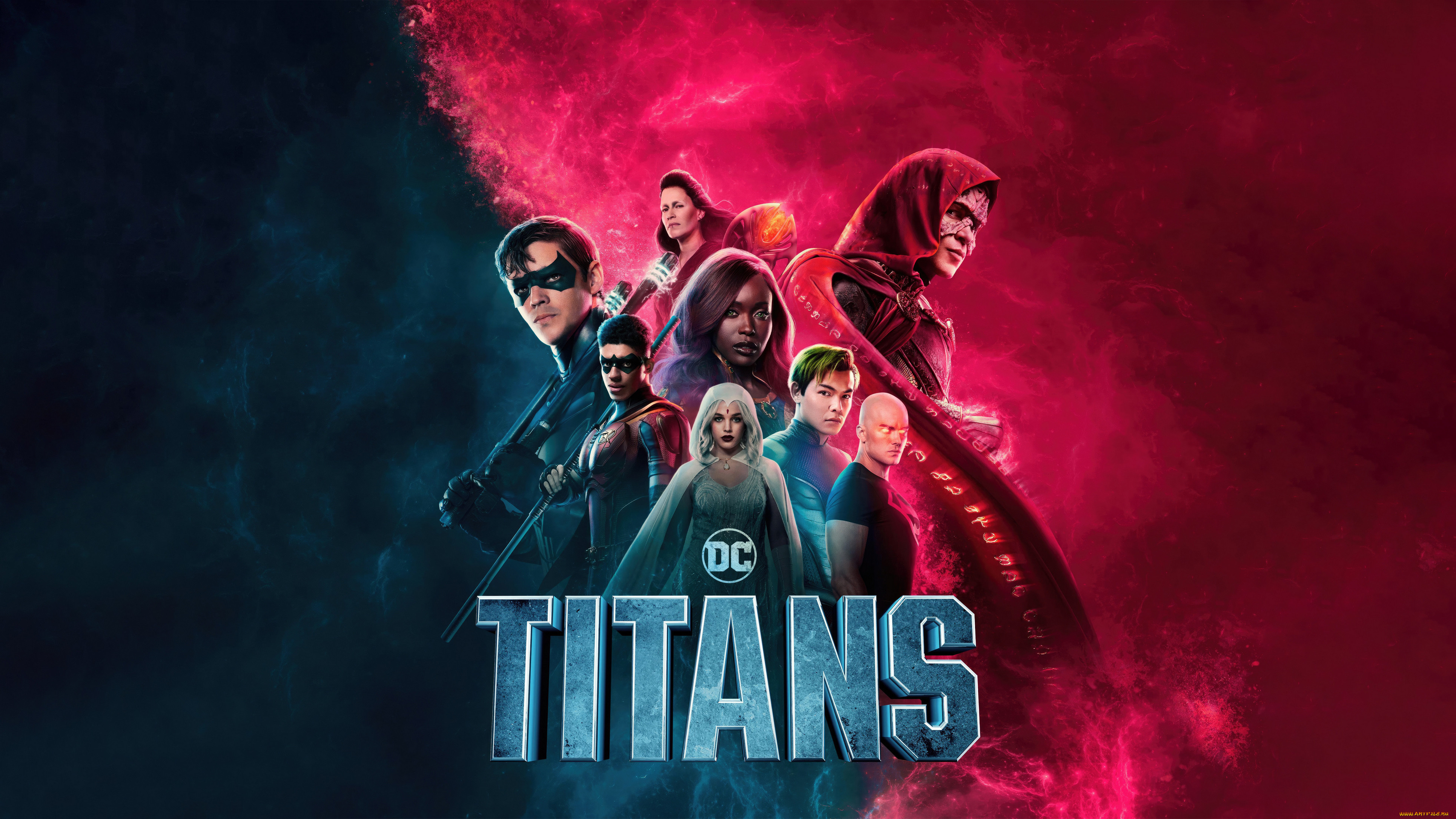 titans ,  2018  ,  , , , , , , , , , , minka, kelly, anna, diop, brenton, thwaites